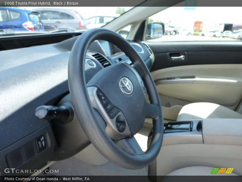 Black / Bisque 2008 Toyota Prius Hybrid