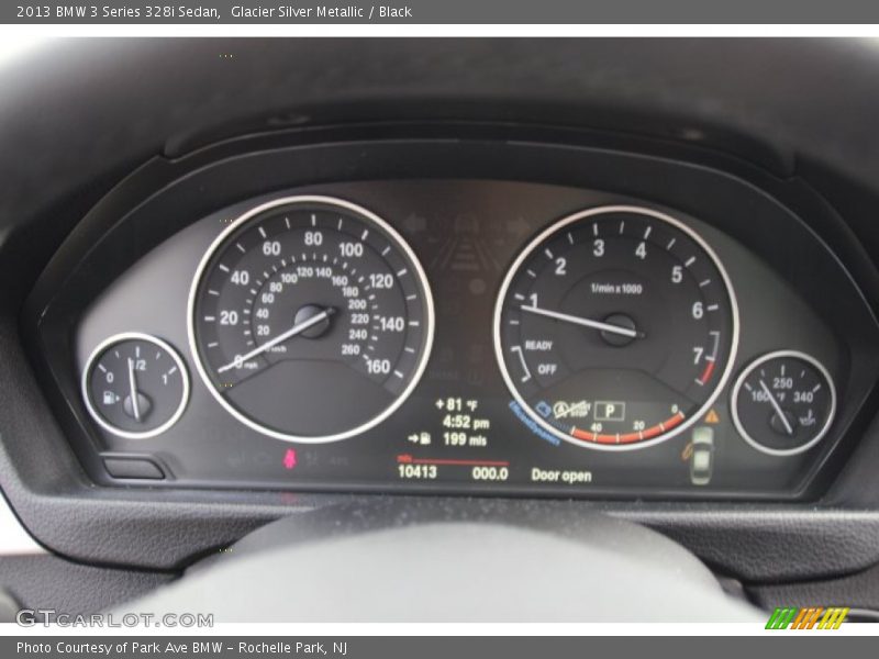 Glacier Silver Metallic / Black 2013 BMW 3 Series 328i Sedan