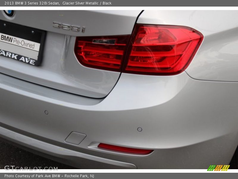 Glacier Silver Metallic / Black 2013 BMW 3 Series 328i Sedan