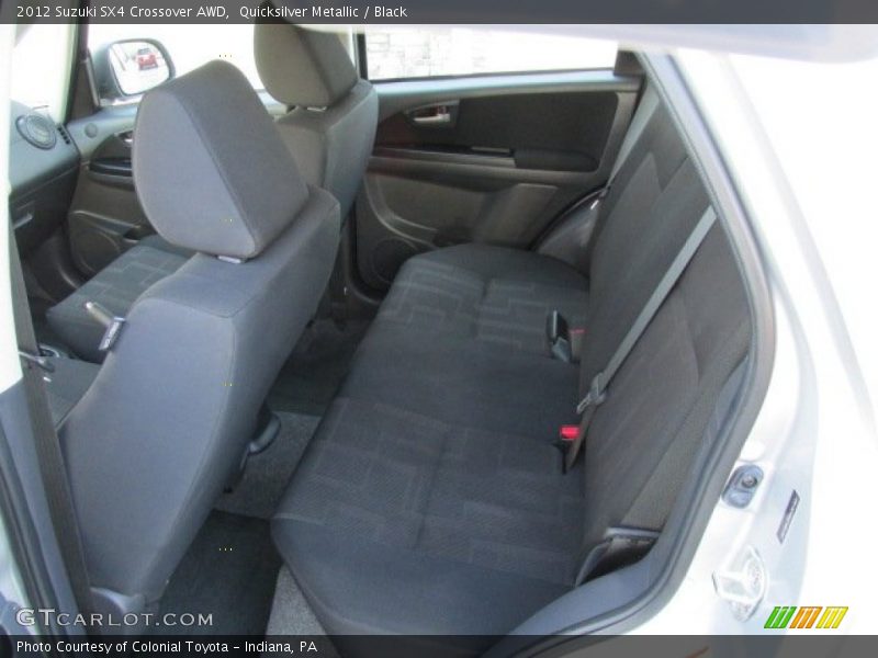 Rear Seat of 2012 SX4 Crossover AWD