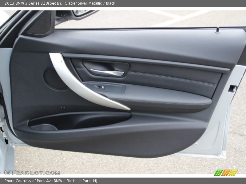 Glacier Silver Metallic / Black 2013 BMW 3 Series 328i Sedan