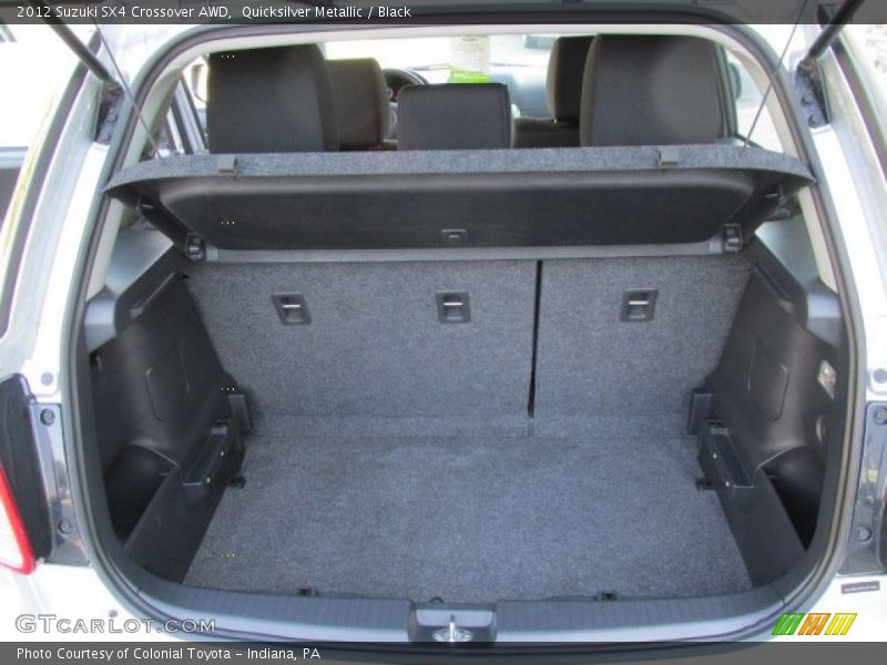  2012 SX4 Crossover AWD Trunk