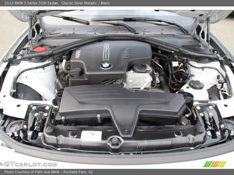 Glacier Silver Metallic / Black 2013 BMW 3 Series 328i Sedan