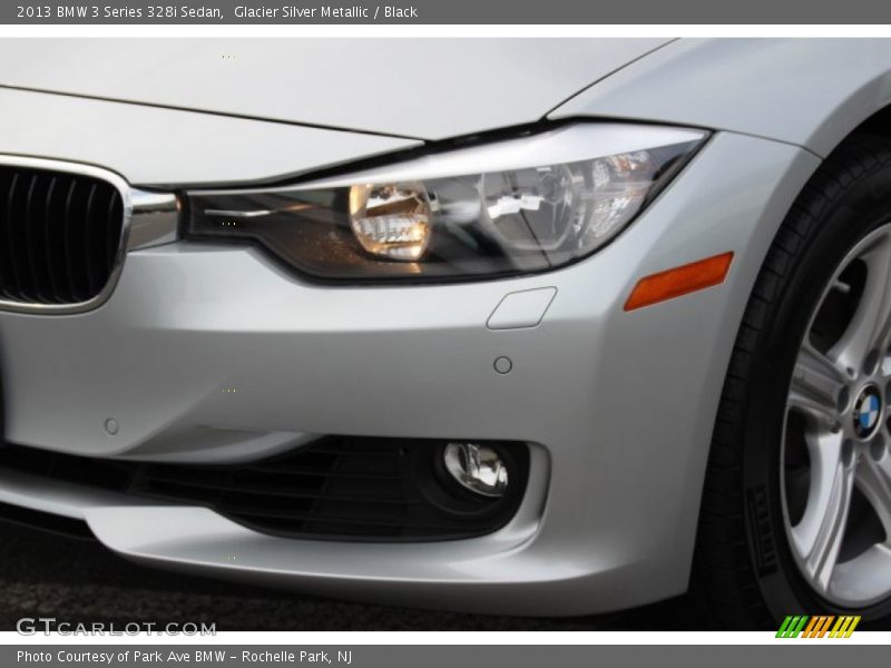 Glacier Silver Metallic / Black 2013 BMW 3 Series 328i Sedan