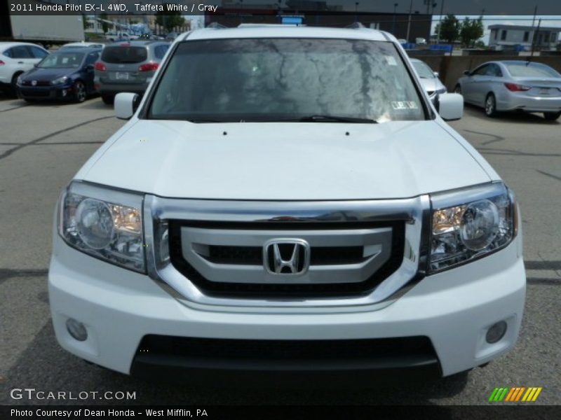 Taffeta White / Gray 2011 Honda Pilot EX-L 4WD