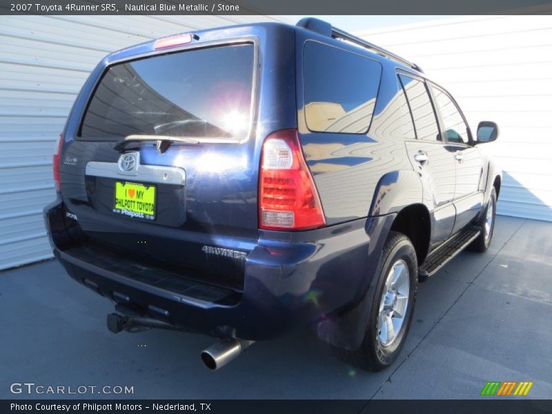 Nautical Blue Metallic / Stone 2007 Toyota 4Runner SR5