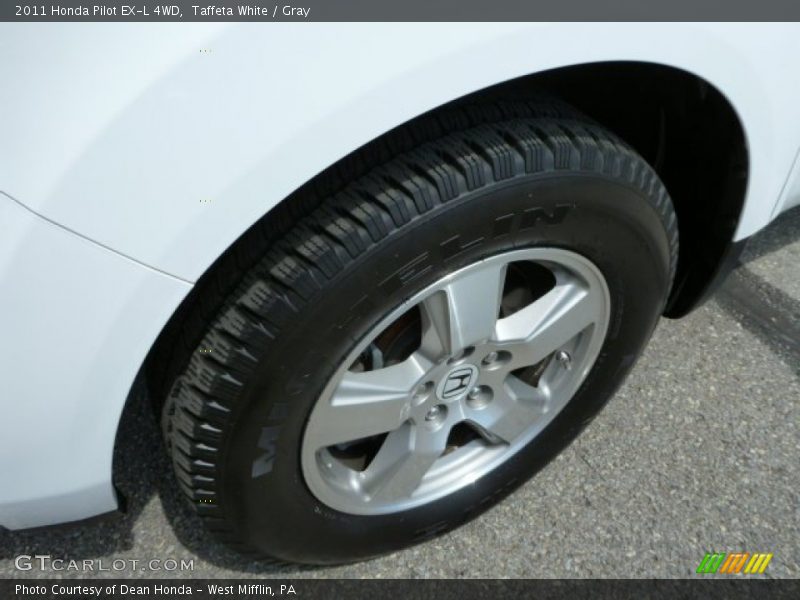 Taffeta White / Gray 2011 Honda Pilot EX-L 4WD