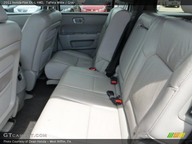 Taffeta White / Gray 2011 Honda Pilot EX-L 4WD