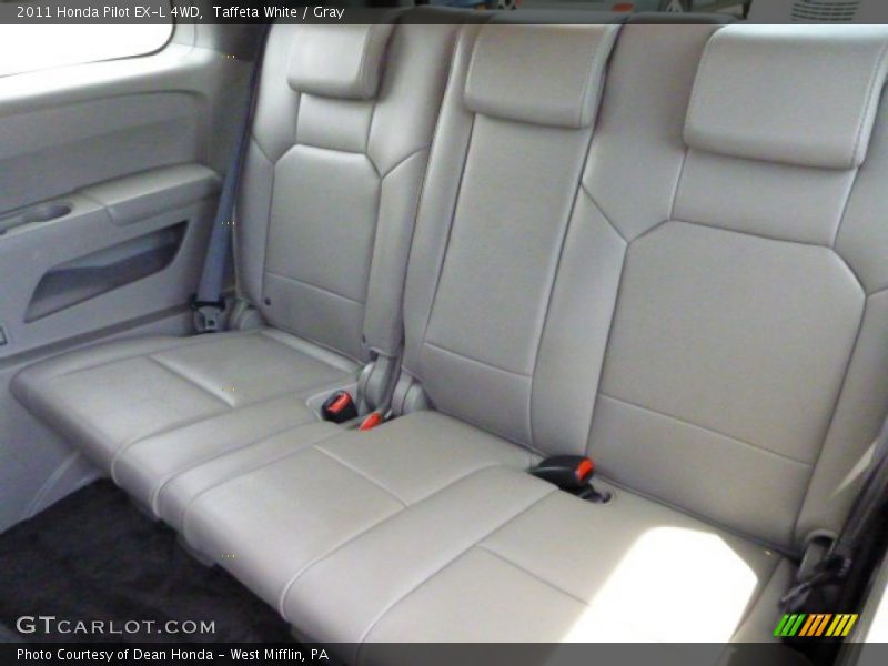 Taffeta White / Gray 2011 Honda Pilot EX-L 4WD