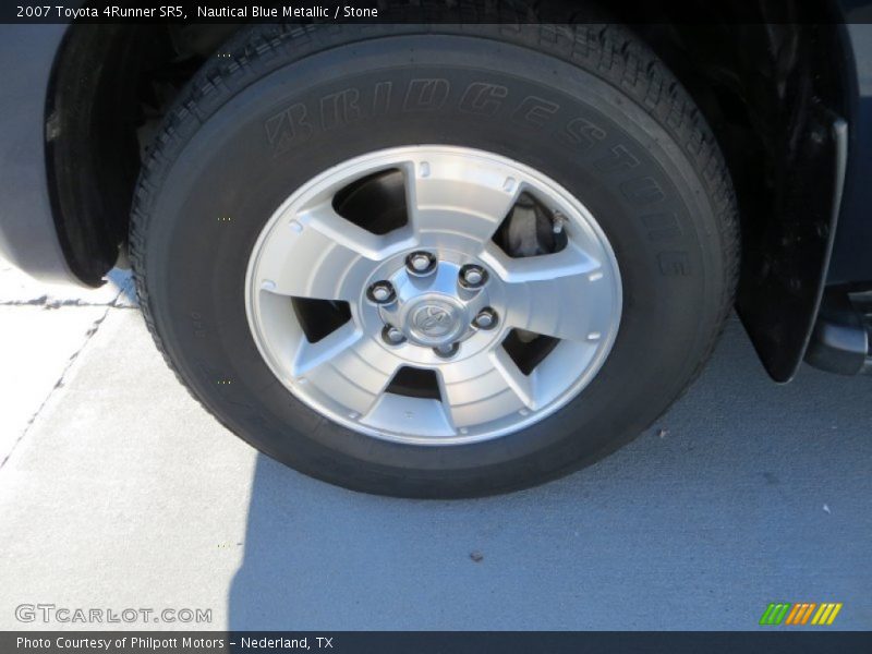 Nautical Blue Metallic / Stone 2007 Toyota 4Runner SR5