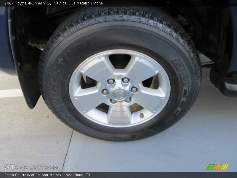 Nautical Blue Metallic / Stone 2007 Toyota 4Runner SR5