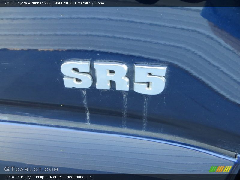 Nautical Blue Metallic / Stone 2007 Toyota 4Runner SR5