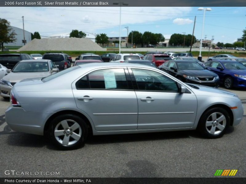Silver Frost Metallic / Charcoal Black 2006 Ford Fusion SE