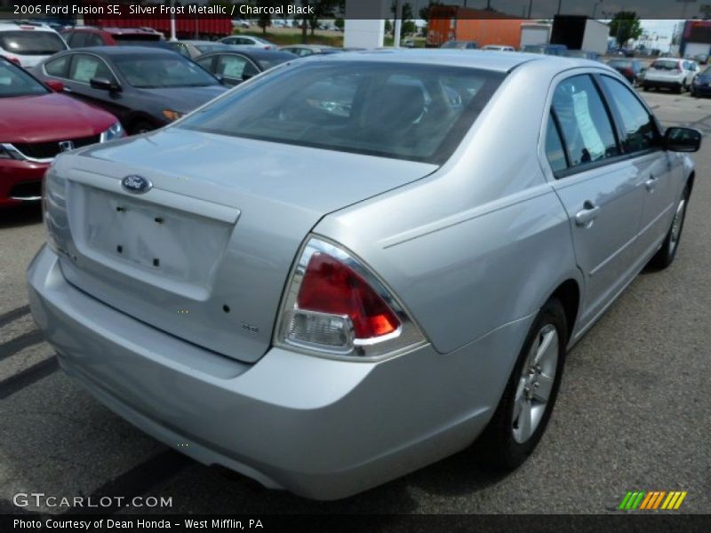 Silver Frost Metallic / Charcoal Black 2006 Ford Fusion SE