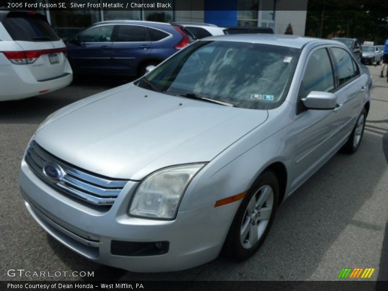 Silver Frost Metallic / Charcoal Black 2006 Ford Fusion SE