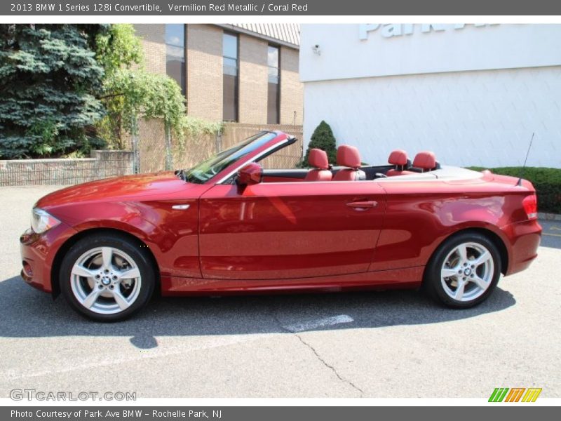  2013 1 Series 128i Convertible Vermilion Red Metallic