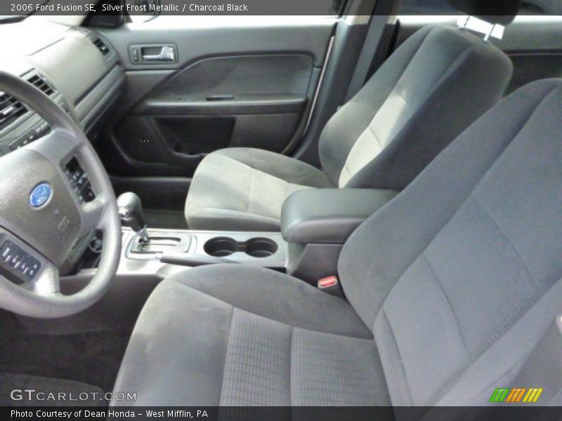 Silver Frost Metallic / Charcoal Black 2006 Ford Fusion SE