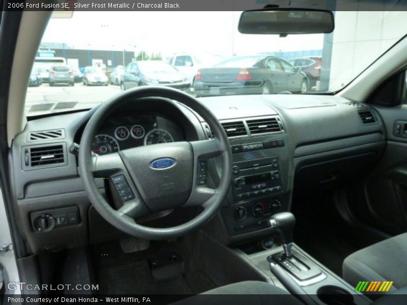 Silver Frost Metallic / Charcoal Black 2006 Ford Fusion SE