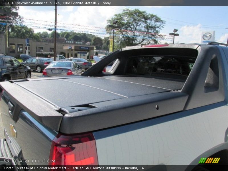 Blue Granite Metallic / Ebony 2011 Chevrolet Avalanche LS 4x4