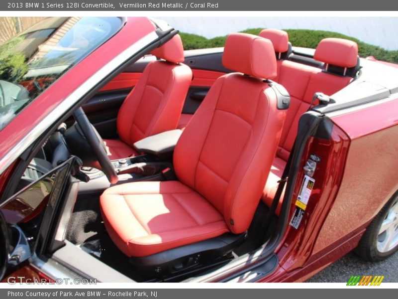 Front Seat of 2013 1 Series 128i Convertible