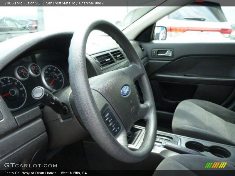 Silver Frost Metallic / Charcoal Black 2006 Ford Fusion SE