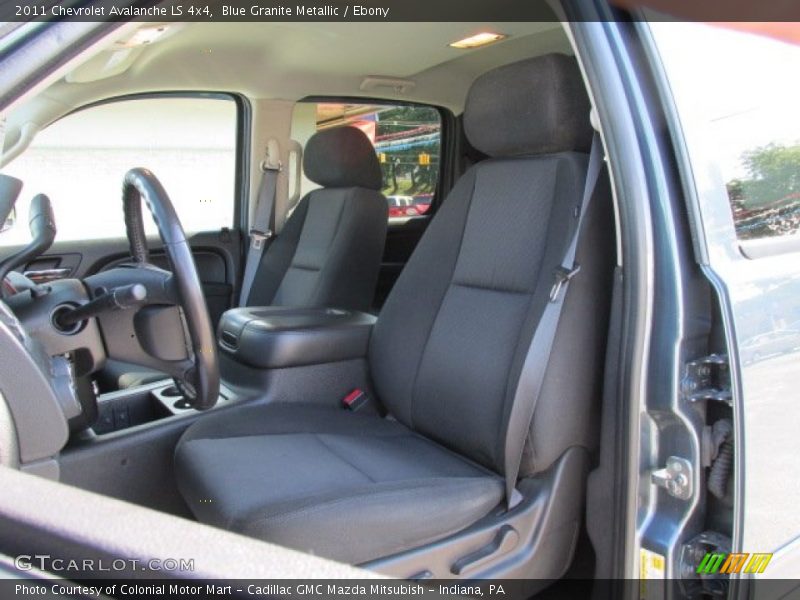 Front Seat of 2011 Avalanche LS 4x4