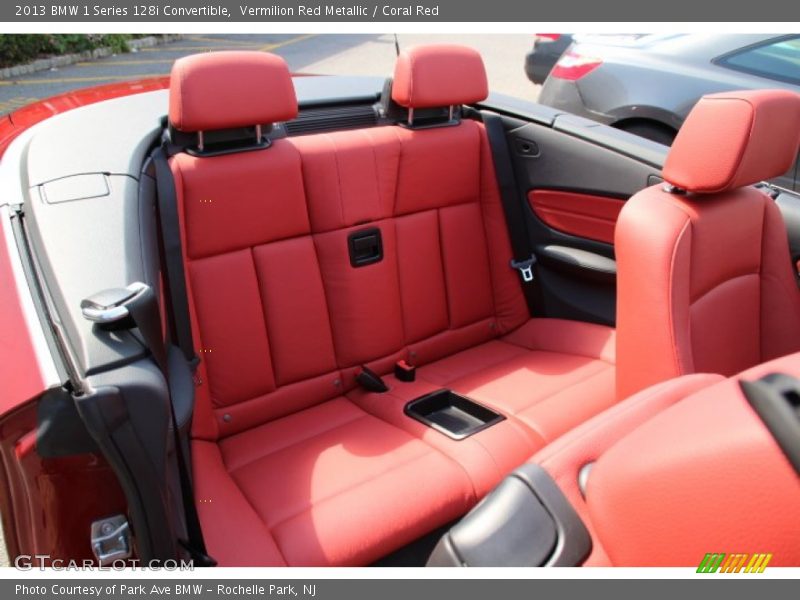 Rear Seat of 2013 1 Series 128i Convertible