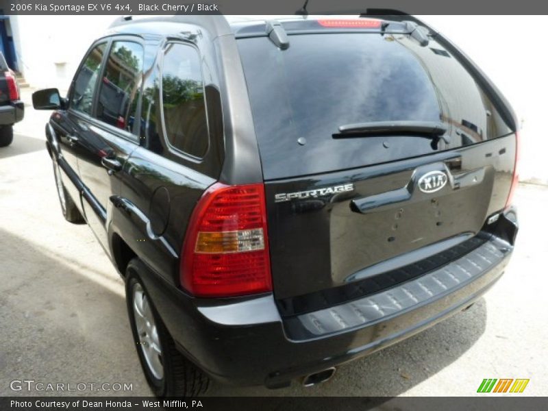 Black Cherry / Black 2006 Kia Sportage EX V6 4x4