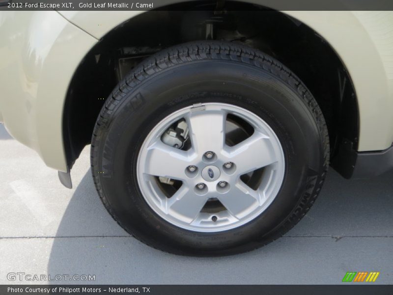 Gold Leaf Metallic / Camel 2012 Ford Escape XLT