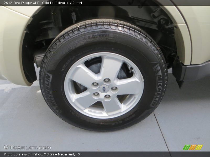 Gold Leaf Metallic / Camel 2012 Ford Escape XLT