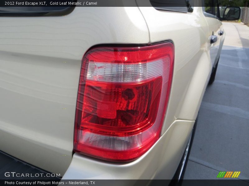 Gold Leaf Metallic / Camel 2012 Ford Escape XLT