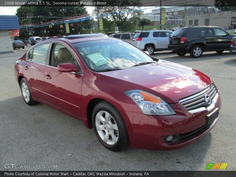 Sonoma Sunset Metallic / Blond 2008 Nissan Altima 2.5 SL