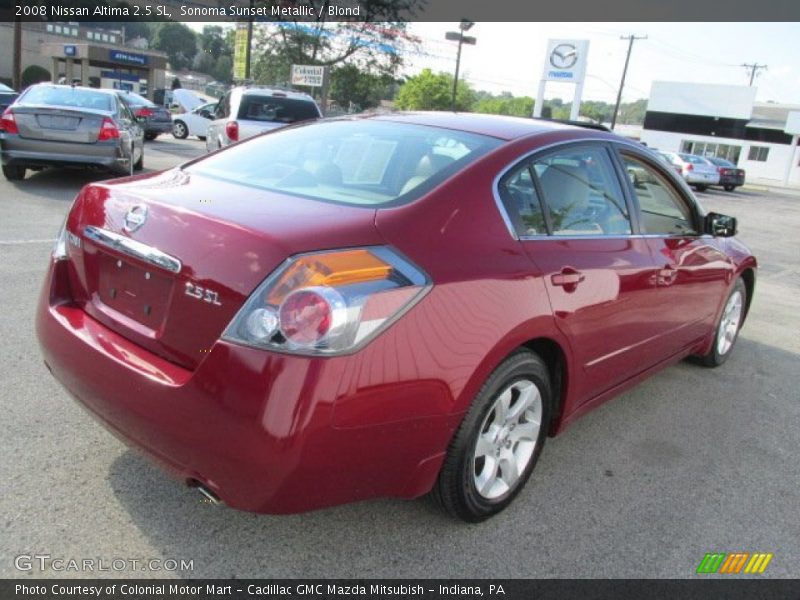 Sonoma Sunset Metallic / Blond 2008 Nissan Altima 2.5 SL