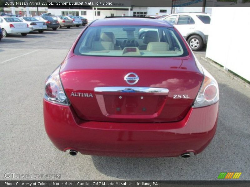 Sonoma Sunset Metallic / Blond 2008 Nissan Altima 2.5 SL