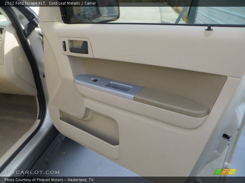 Gold Leaf Metallic / Camel 2012 Ford Escape XLT