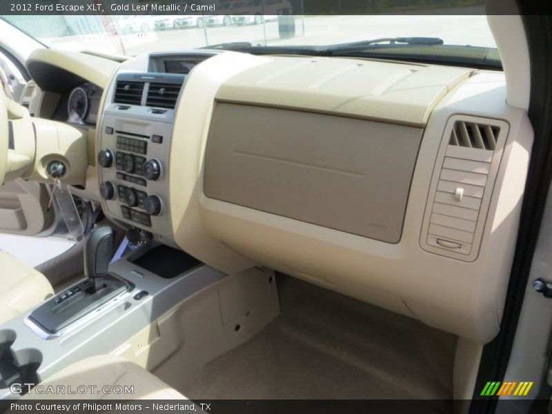 Gold Leaf Metallic / Camel 2012 Ford Escape XLT