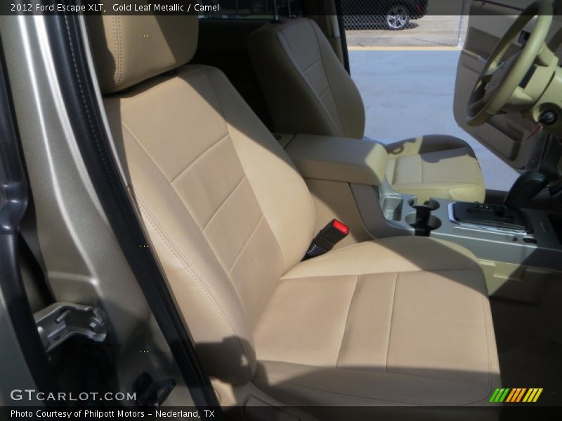 Gold Leaf Metallic / Camel 2012 Ford Escape XLT