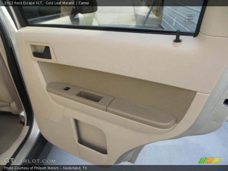 Gold Leaf Metallic / Camel 2012 Ford Escape XLT