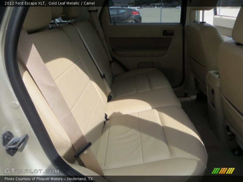 Gold Leaf Metallic / Camel 2012 Ford Escape XLT