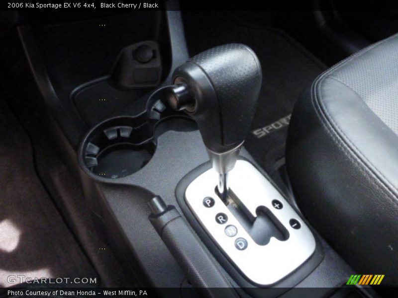 Black Cherry / Black 2006 Kia Sportage EX V6 4x4