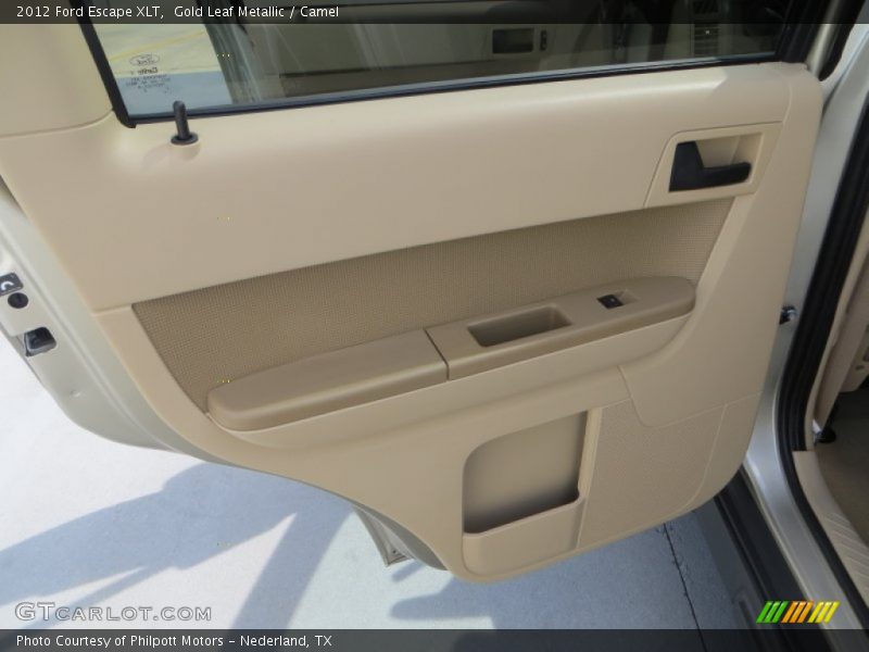 Gold Leaf Metallic / Camel 2012 Ford Escape XLT