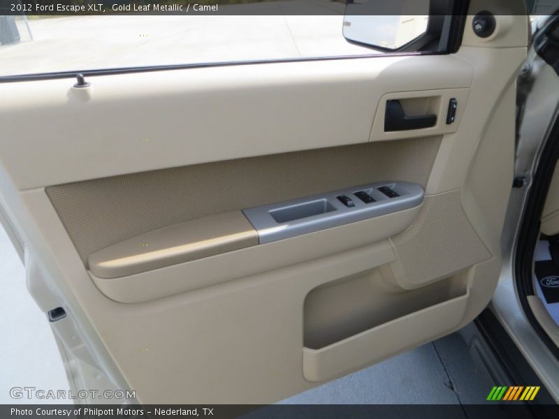 Gold Leaf Metallic / Camel 2012 Ford Escape XLT
