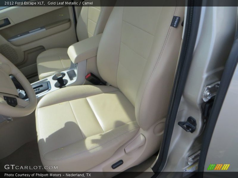 Gold Leaf Metallic / Camel 2012 Ford Escape XLT