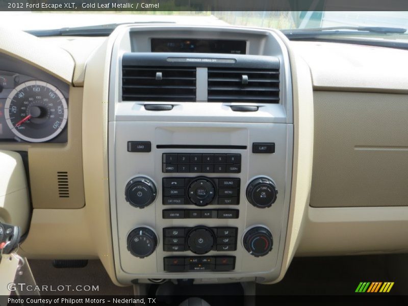 Gold Leaf Metallic / Camel 2012 Ford Escape XLT