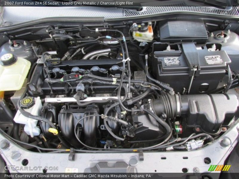 Liquid Grey Metallic / Charcoal/Light Flint 2007 Ford Focus ZX4 SE Sedan