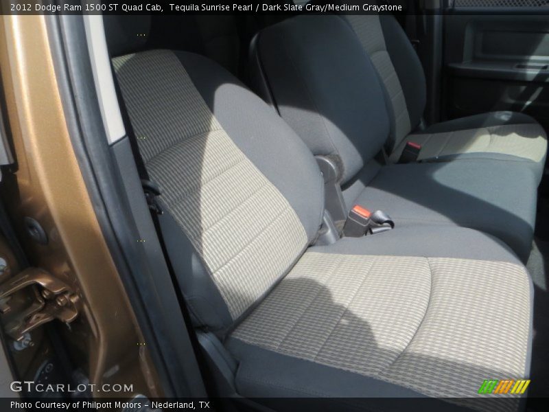 Tequila Sunrise Pearl / Dark Slate Gray/Medium Graystone 2012 Dodge Ram 1500 ST Quad Cab