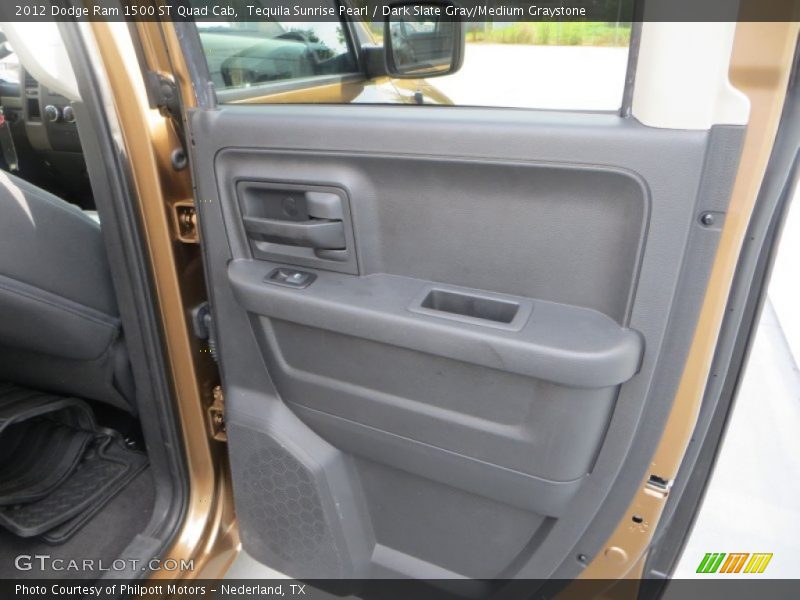 Tequila Sunrise Pearl / Dark Slate Gray/Medium Graystone 2012 Dodge Ram 1500 ST Quad Cab