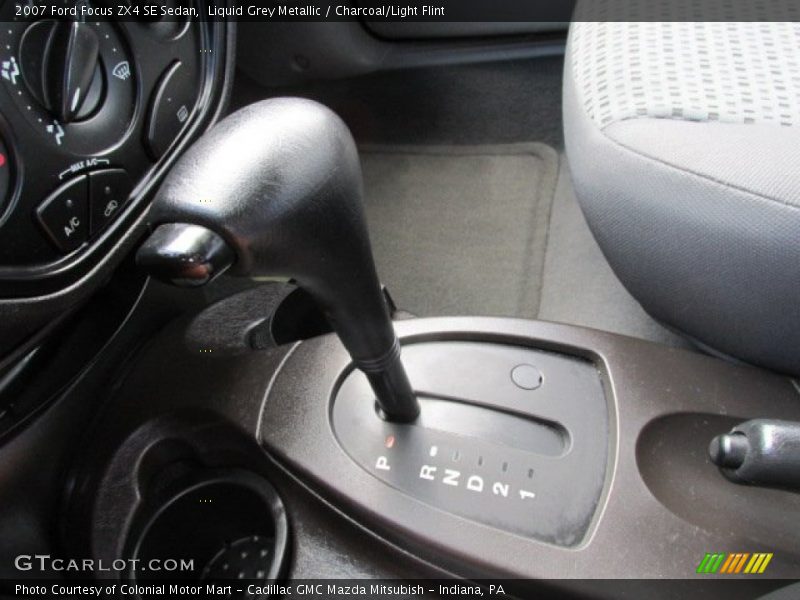 Liquid Grey Metallic / Charcoal/Light Flint 2007 Ford Focus ZX4 SE Sedan