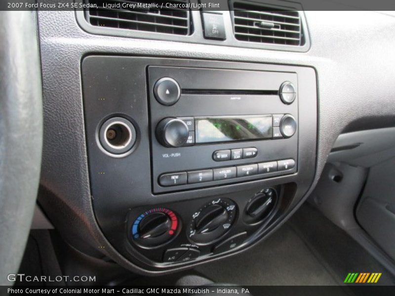 Liquid Grey Metallic / Charcoal/Light Flint 2007 Ford Focus ZX4 SE Sedan