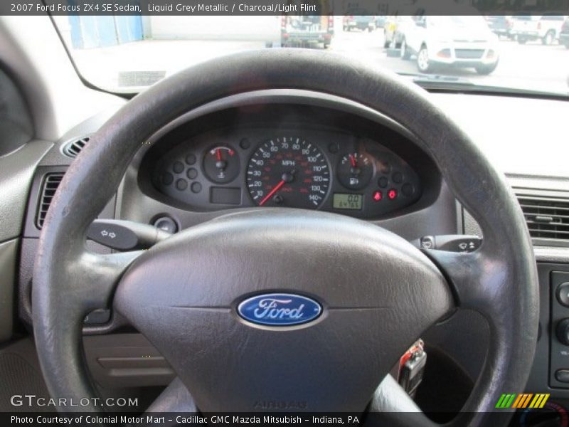 Liquid Grey Metallic / Charcoal/Light Flint 2007 Ford Focus ZX4 SE Sedan